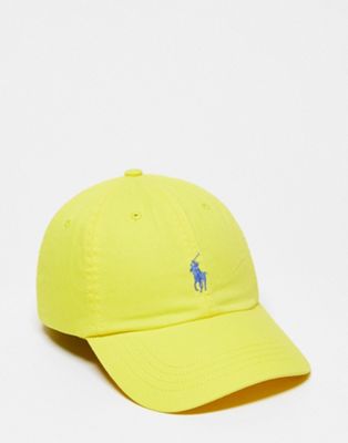 Polo Ralph Lauren cap in yellow with pony logo