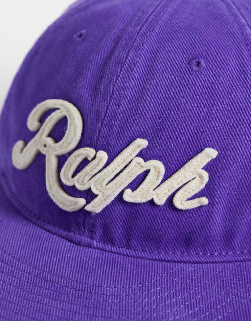 Polo Ralph Lauren Cap mit großem Logo in Lila, 2 von 3