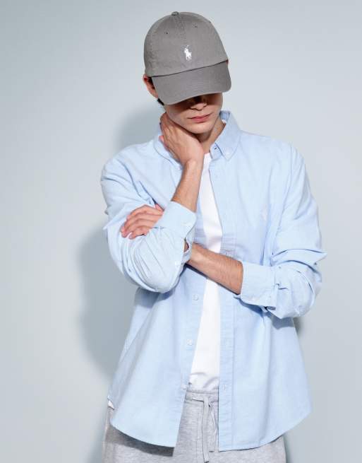 Polo Ralph Lauren Cap mit Icon-Logo in Grau, 3 von 7