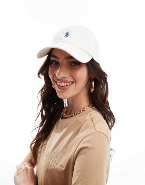 Polo Ralph Lauren cap with logo in cream - view 1