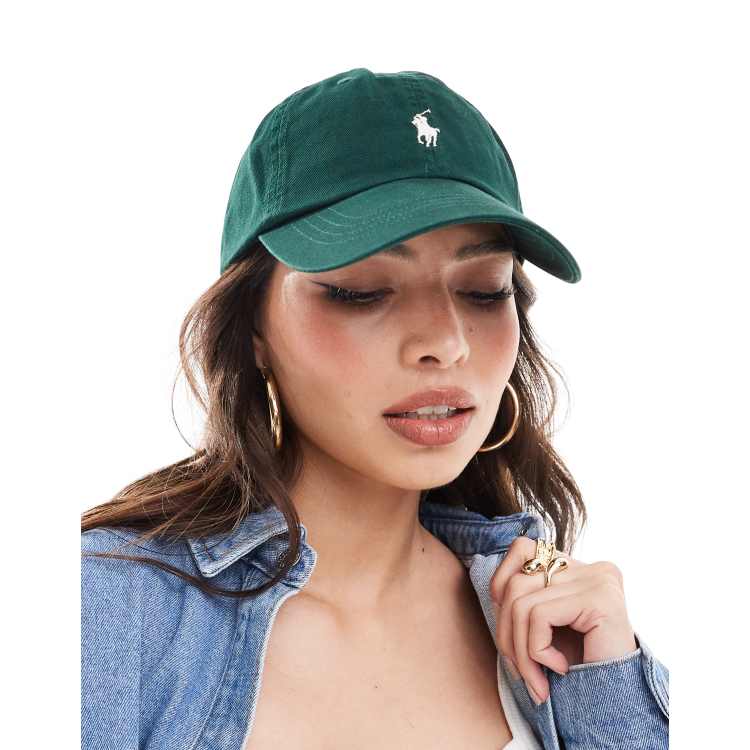 Polo Ralph Lauren cap with logo in green ASOS