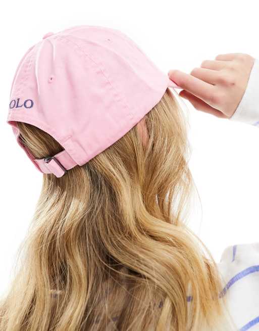 Pink polo outlet beanie