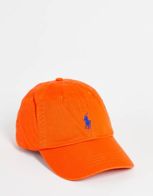 Polo Ralph Lauren Polo Ralph Lauren cap with pony logo in orange red