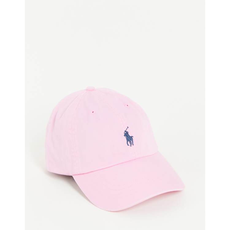 Polo Ralph Lauren cap with pony logo in pink | ASOS