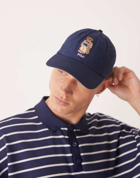 Polo Ralph Lauren - Cappellino blu navy in twill con logo dell'orsetto heritage - view 1