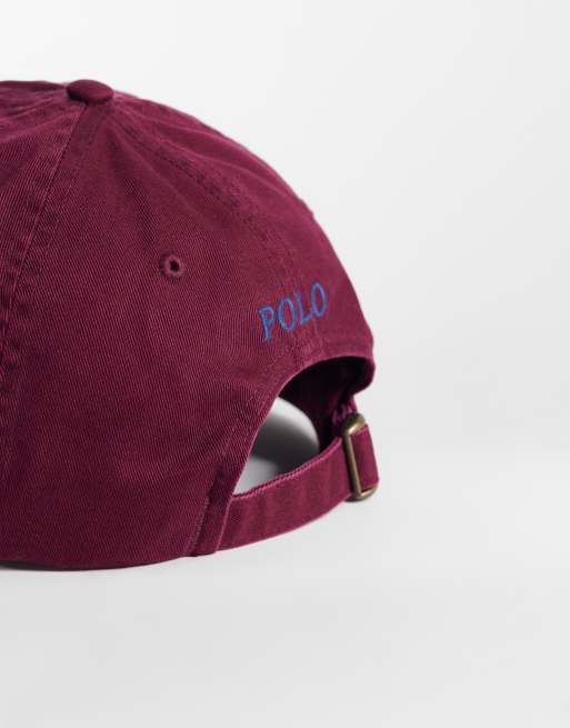 Polo Ralph Lauren - Cappellino bordeaux con logo, 3 di 3