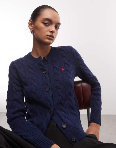 Polo Ralph Lauren cárdigan en azul marino - view 1