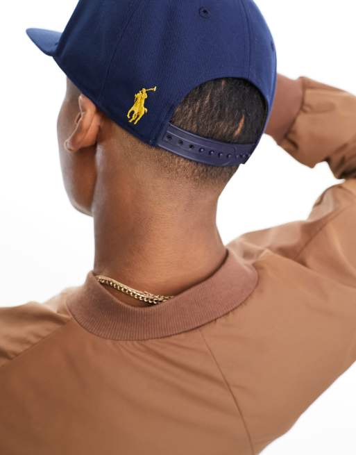 Polo Ralph Lauren Casquette gros logo Bleu marine