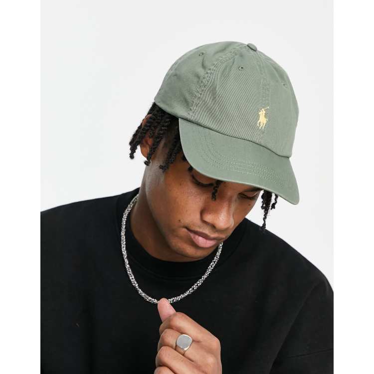 Polo Ralph Lauren Casquette logo joueur de polo Vert olive