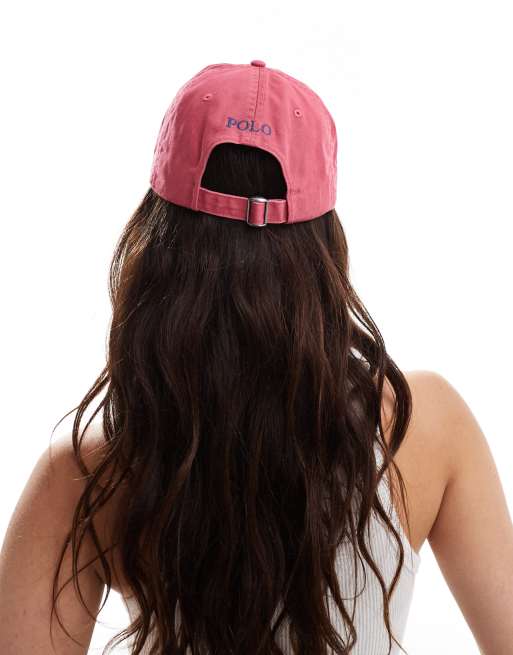 Polo Ralph Lauren - Casquette à logo - Rouge délavé, 3 de 4