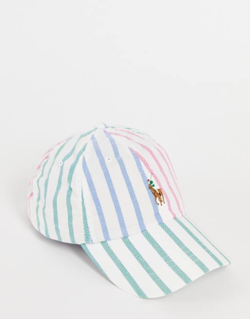 Polo Ralph Lauren - Casquette à rayures - Multicolore