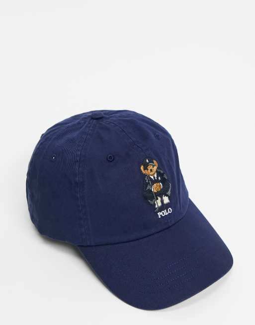 Polo Ralph Lauren Casquette avec ours golf Bleu marine