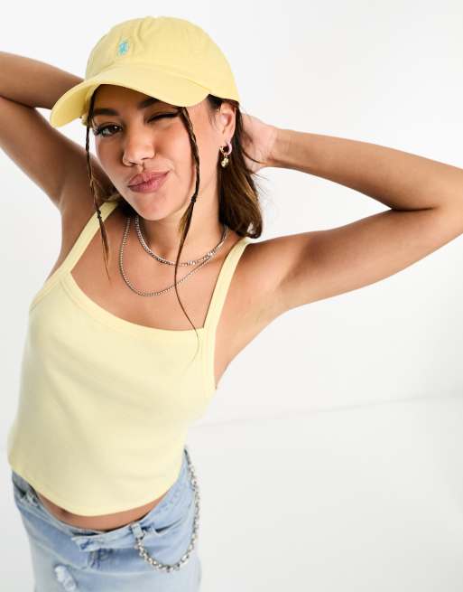 Polo Ralph Lauren - Casquette de baseball à logo emblématique - Jaune, 3 de 4