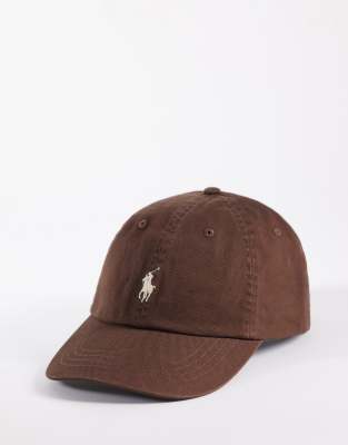 Polo Ralph Lauren - Casquette de baseball à logo emblématique - Marron-Brown