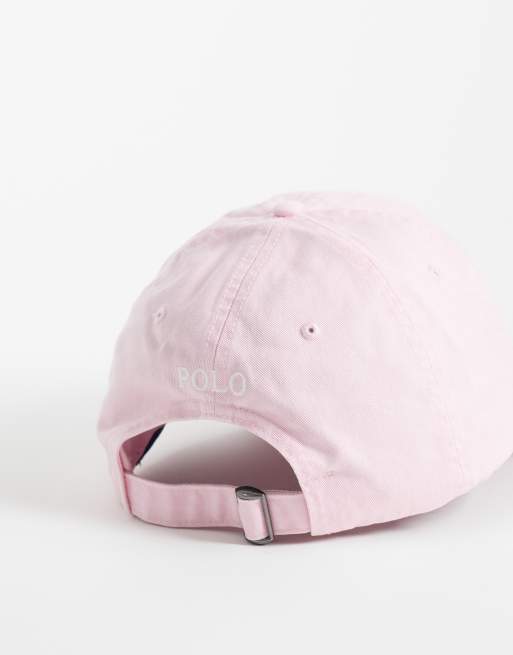 Polo Ralph Lauren - Casquette de baseball avec logo emblématique - Rose, 3 de 3
