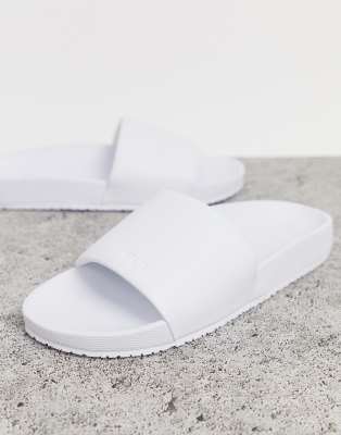 ralph lauren sliders white