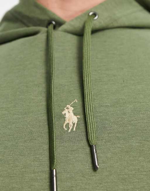 Olive green men's polo best sale ralph lauren sweatpants and hoodie