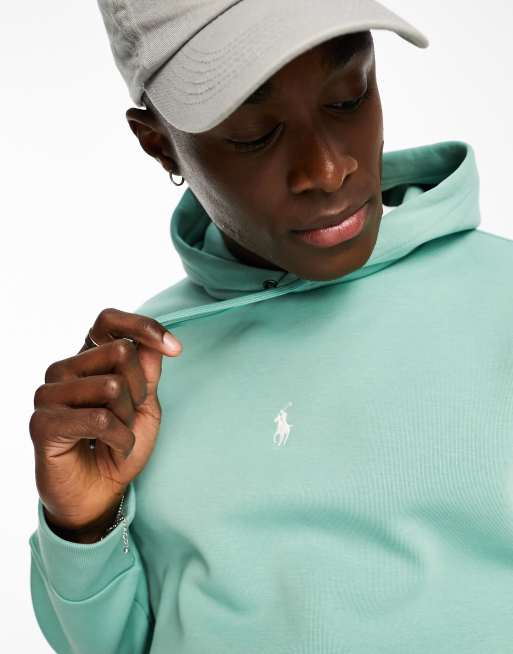 Green polo zip up on sale hoodie