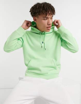 lime green polo hoodie