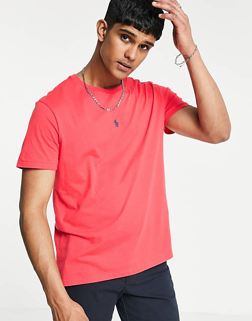 Polo Ralph Lauren central player logo t-shirt in racing red