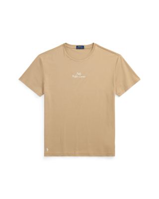 Polo Ralph Lauren central script logo t-shirt classic oversized fit in ...