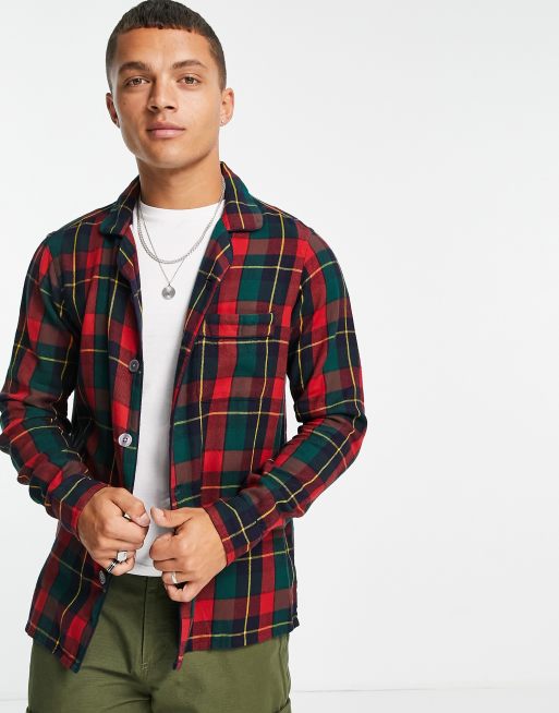 Polo cheap flannel jacket