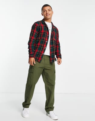 flannel overshirt jacket