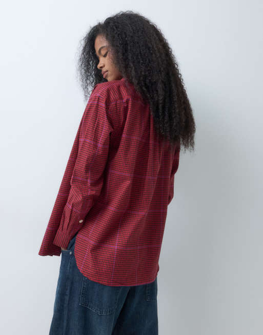Polo Ralph Lauren checkered shirt in red multi, 4 of 5