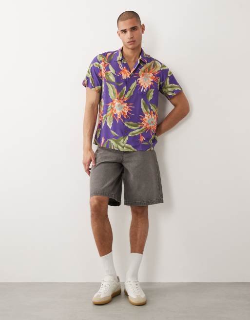 Polo Ralph Lauren - Chemise à imprimé fleurs tropicales - Multicolore, 2 de 5
