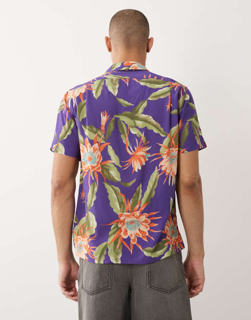 Polo Ralph Lauren - Chemise à imprimé fleurs tropicales - Multicolore, 5 de 5