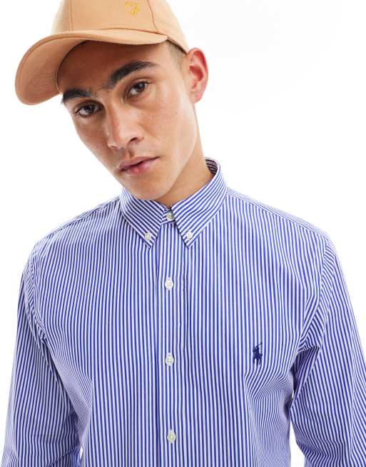 Polo Ralph Lauren - Chemise à manches longues - Bleu/blanc, 3 de 4