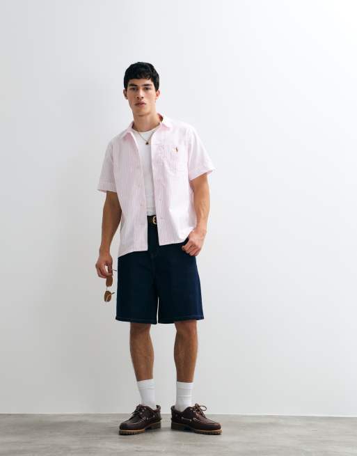 Polo Ralph Lauren - Chemise classique boutonnée à manches courtes - Rose , 3 de 5