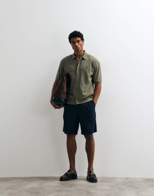 Polo Ralph Lauren - Chemise de sport en maille coupe décontractée - Olive, 2 de 5