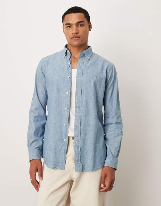 Polo Ralph Lauren - Chemise en jean - Bleu moyen