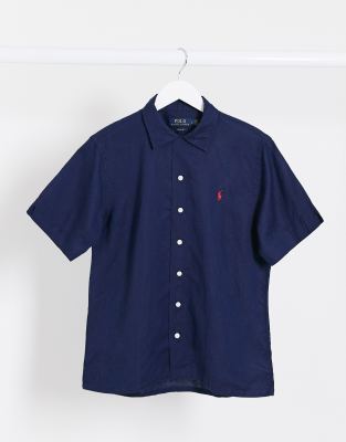 chemise manche courte ralph lauren