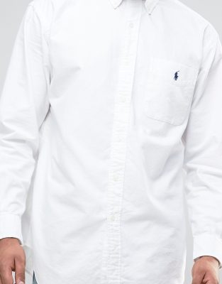 chemise ralph lauren blanche