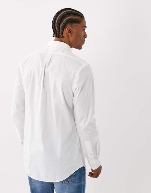 Polo Ralph Lauren - Chemise Oxford cintrée - Blanc, 5 de 5