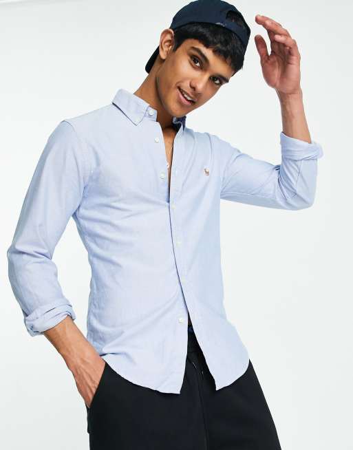 Polo Ralph Lauren Chemise Oxford cintr e Bleu