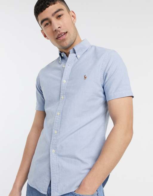 Chemise ralph lauren manche courte cheap