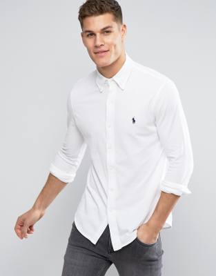 chemise slim fit ralph lauren