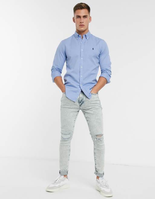 Chino avec chemise hot sale