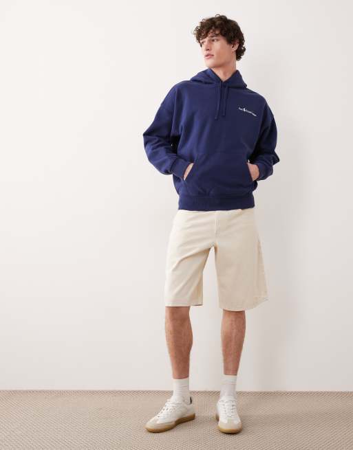 Polo Ralph Lauren chest script logo hoodie in navy, 2 of 5
