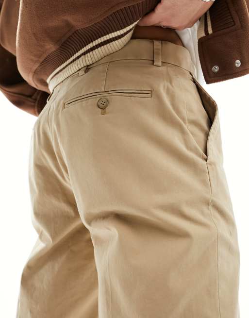 Polo Ralph Lauren Chester tailored cotton stretch chino trousers in tan ASOS