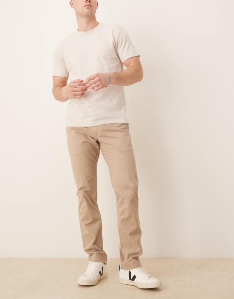 Polo Ralph Lauren - Chino slim color cuoio kaki con parte anteriore piatta - view 1