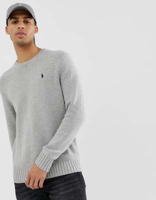 grey ralph lauren jumper