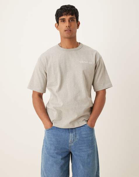 Polo Ralph Lauren icon script logo heavyweight relaxed fit t-shirt in dark grey marl