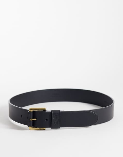 Polo Ralph Lauren - Cintura elegante in pelle nera - view 1
