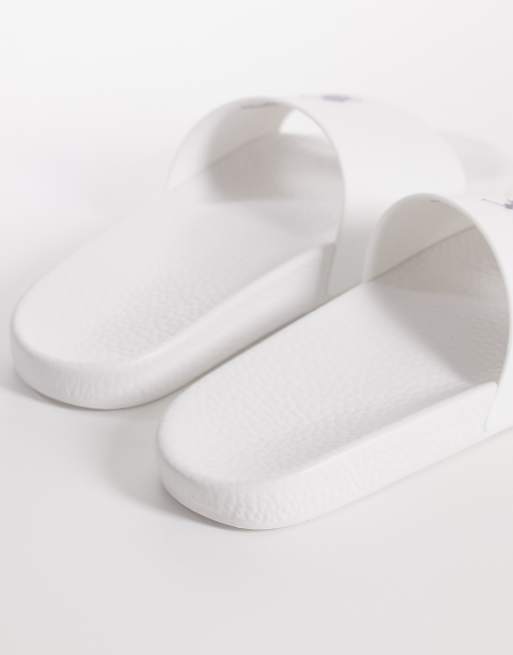 Polo Ralph Lauren - Claquettes à logo emblématique - Blanc , 4 de 4