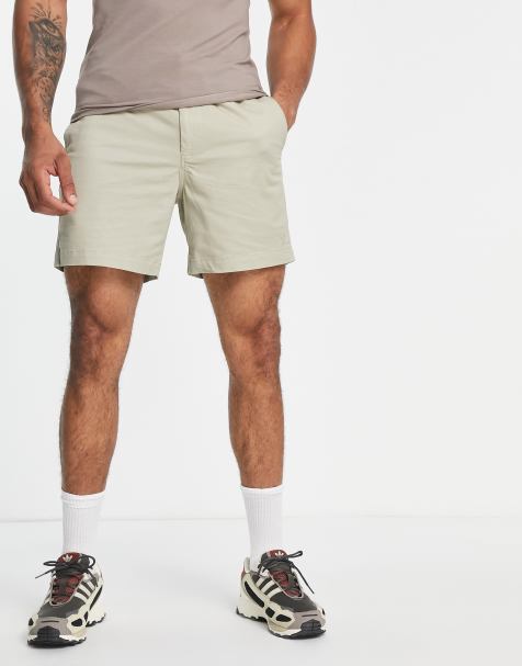 Polo Ralph Lauren classic fit prepster chino shorts in beige with pony logo - view 1