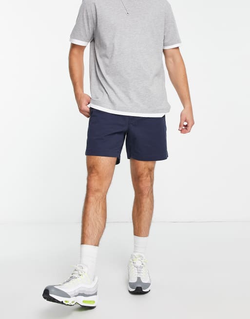 Polo Ralph Lauren classic fit prepster chino shorts in navy with